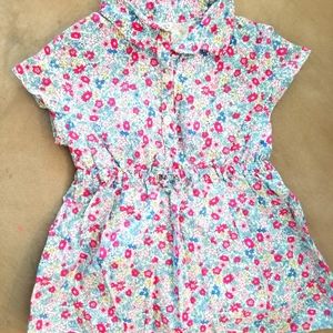 Carters 3T Flower blouse